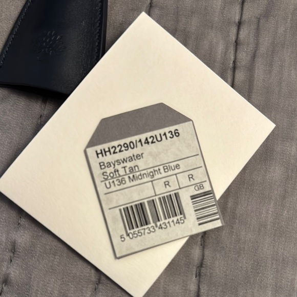 Mulberry Navy Leather Handbag - Picture 4 of 13